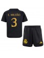 Real Madrid Eder Militao #3 Replika Tredje Kläder Barn 2023-24 Kortärmad (+ byxor)